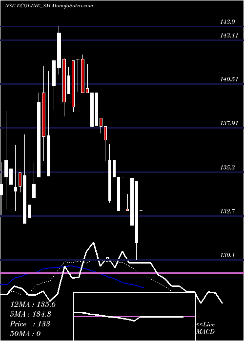  Daily chart EcolineExim