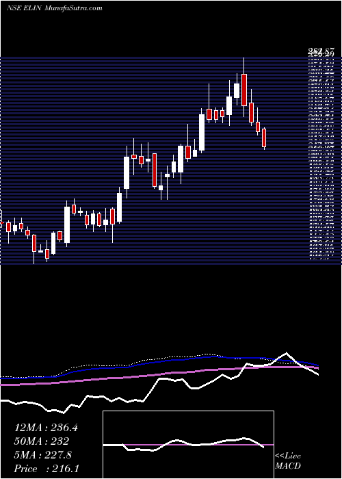  weekly chart ElinElectronics