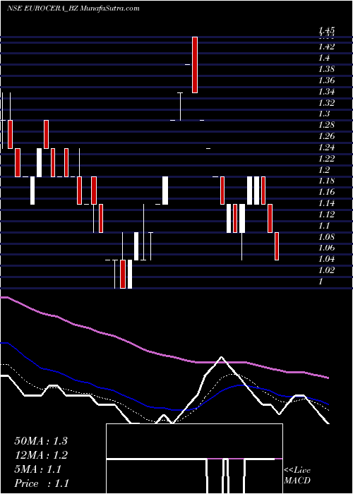  Daily chart Euro Ceramics Ltd.