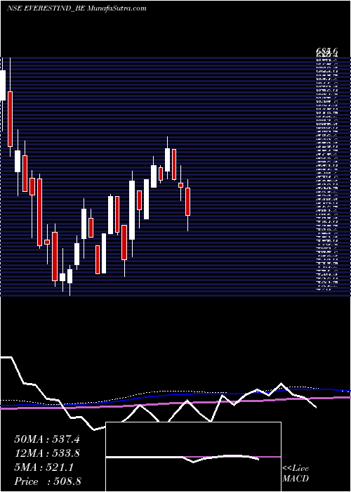 weekly chart EverestIndustries
