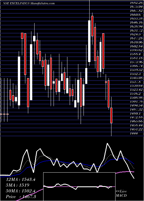  Daily chart Excel Industries Limited