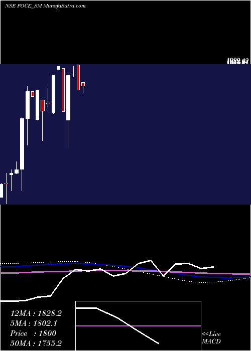  monthly chart FoceIndia