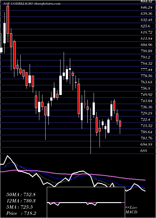  Daily chart GodrejAgrovet