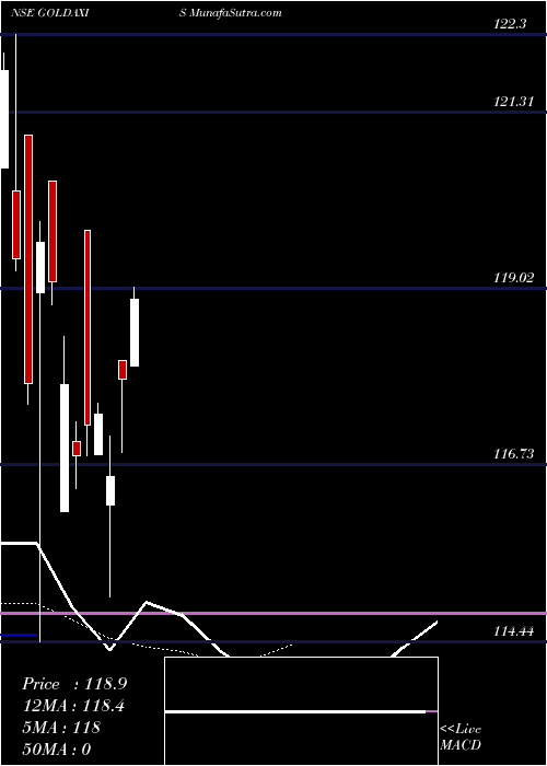  Daily chart AxisamcGoldaxis