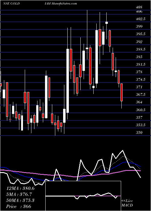  Daily chart Goldiam International Limited