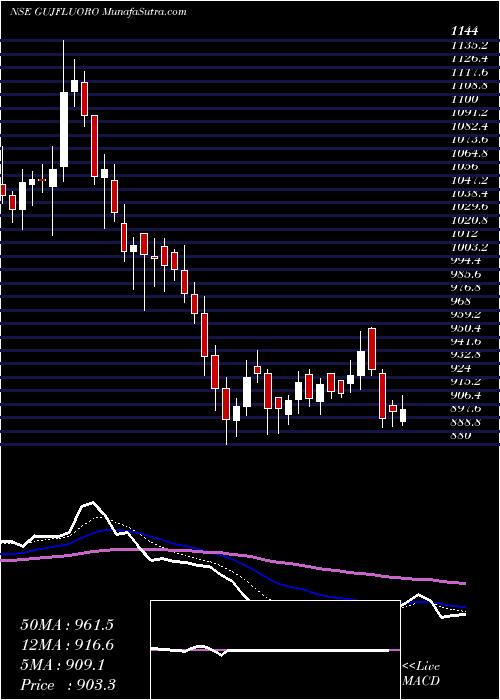  Daily chart Gujarat Fluorochemicals Limited