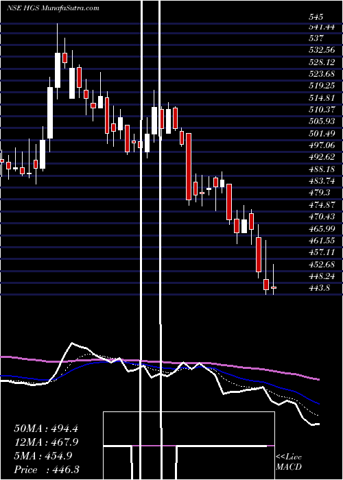  Daily chart HindujaGlobal