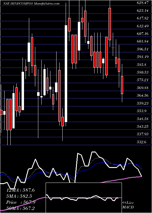  Daily chart HindustanComposites