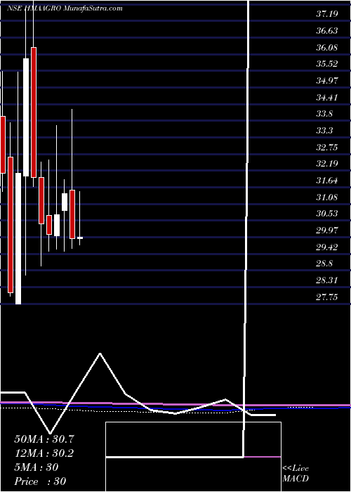  monthly chart HmaAgro