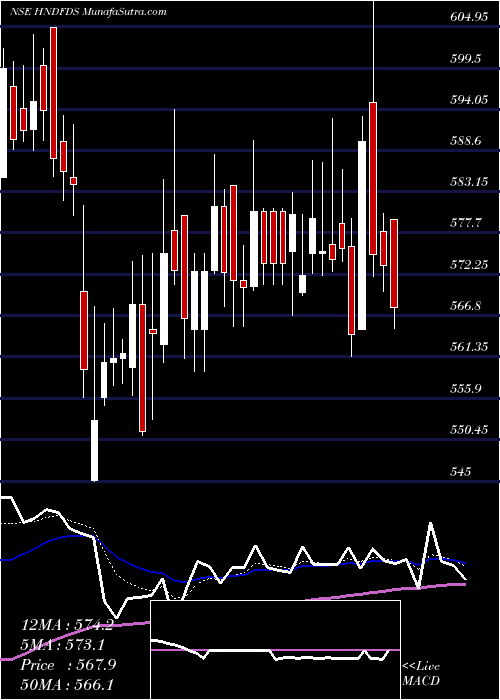  Daily chart HindustanFoods