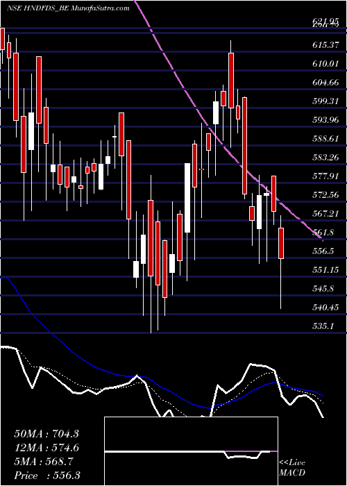  Daily chart Hindustan Foods Limited