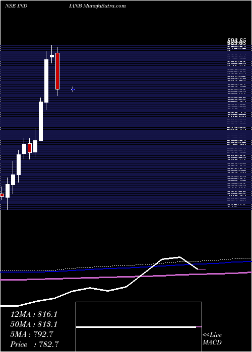 monthly chart IndianBank