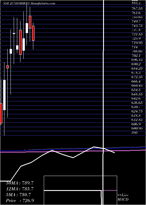  monthly chart NiftyJr