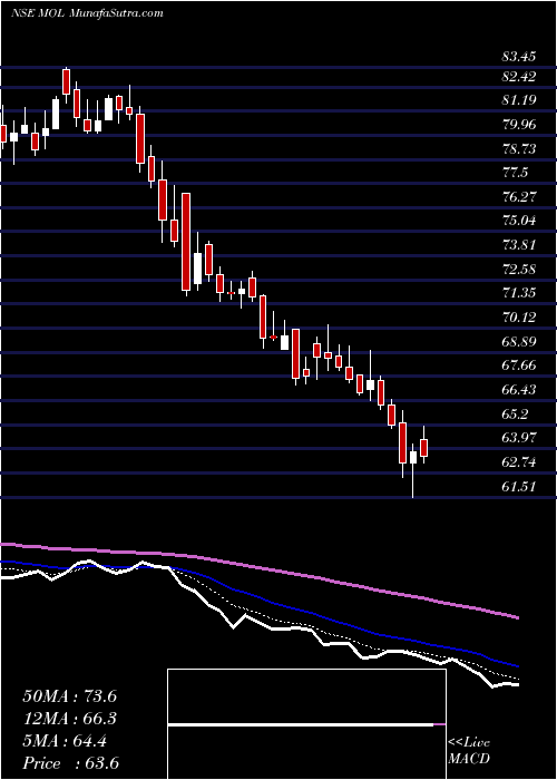  Daily chart MeghmaniOrganics
