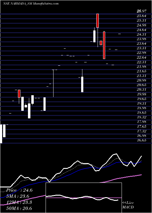  Daily chart NarmadaAgrobase