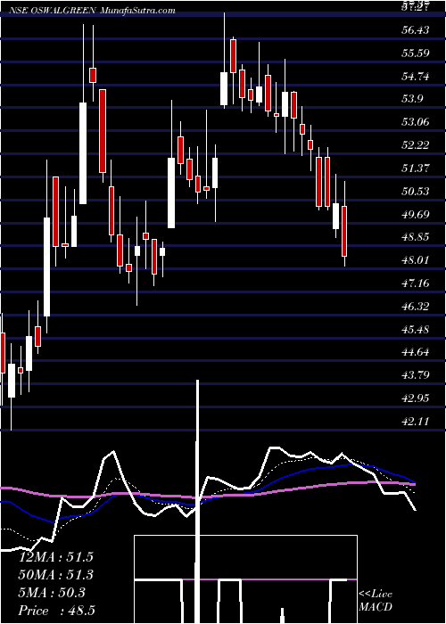  Daily chart OswalGreentech