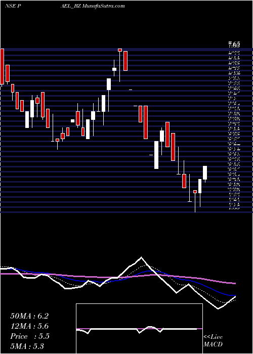  Daily chart Pae Limited