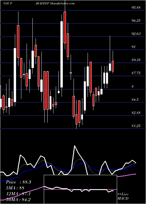  Daily chart ParadeepPhosphates