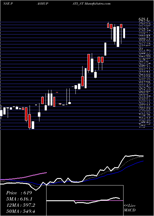  Daily chart Pashupati Cotspin Limited