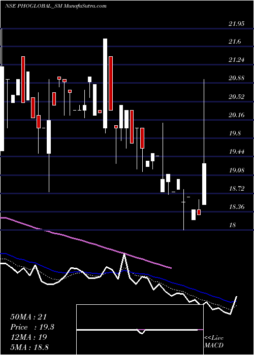  Daily chart Phoenix Overseas Limited