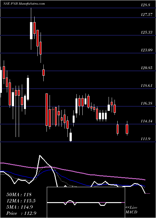  Daily chart Punjab National Bank