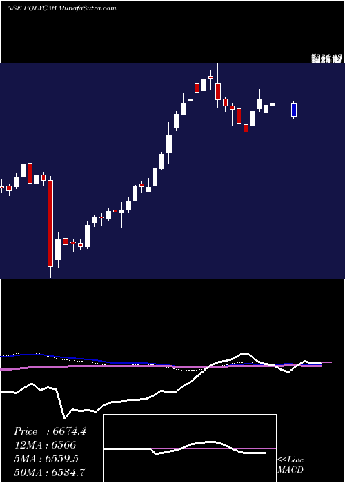  weekly chart PolycabIndia