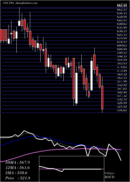  Daily chart Prakash Pipes Limited