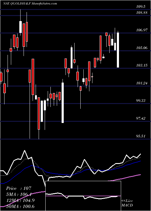  Daily chart QUANTUM GOLD FUND QUANTUM GOLD 