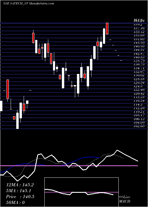  Daily chart S A Tech Software India L