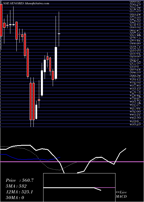  Daily chart SenoresPharmaceuticals