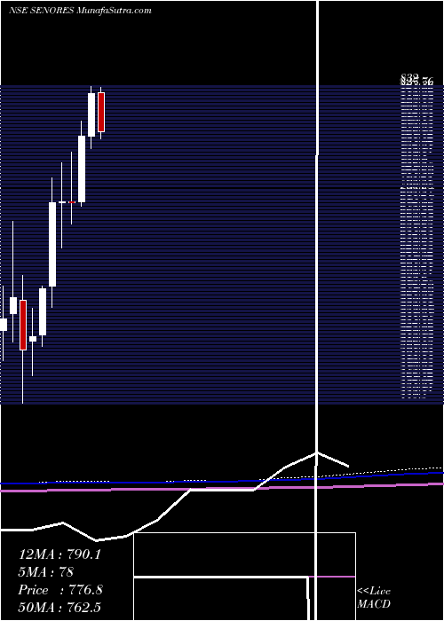  monthly chart SenoresPharmaceuticals