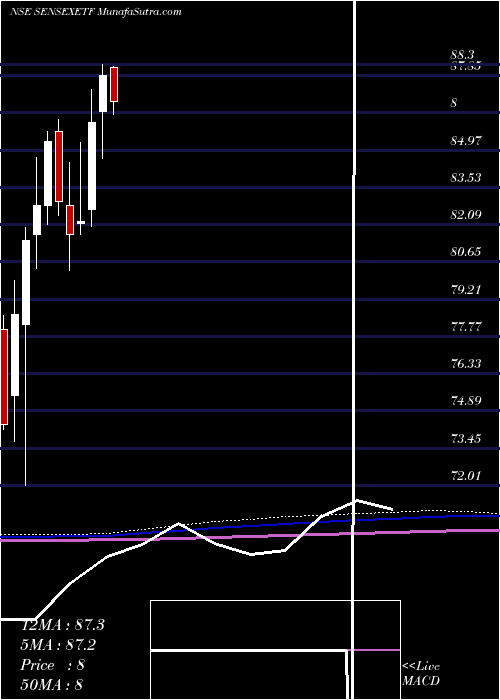  monthly chart MiraeamcSensexetf