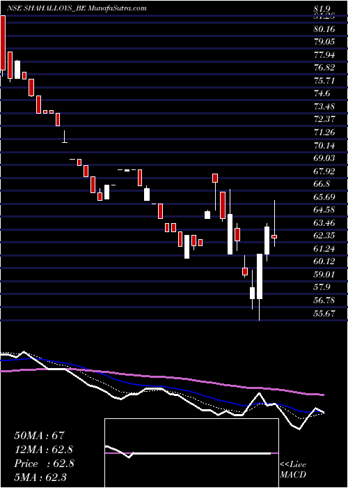  Daily chart Shah Alloys Limited