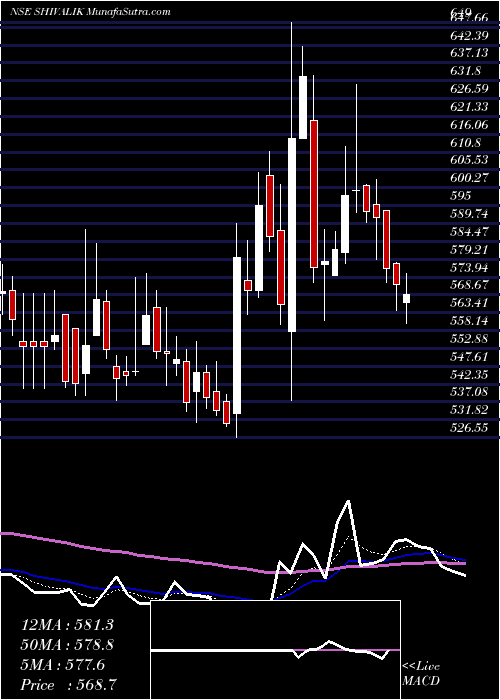  Daily chart ShivalikRasayan