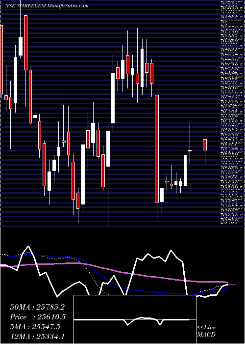  weekly chart ShreeCements