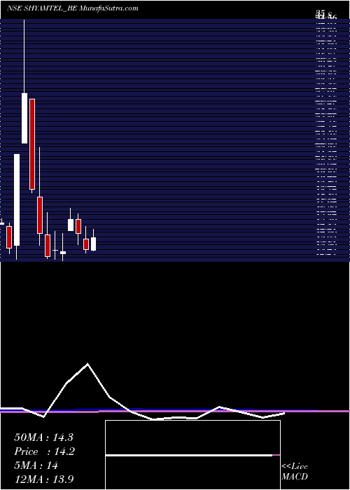  monthly chart ShyamTelecom
