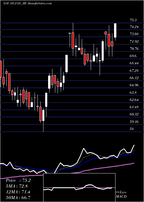  Daily chart Signet Industries Limited