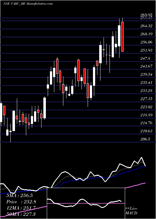  Daily chart Anant Raj Global Limited