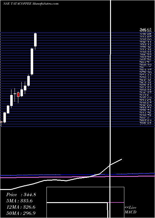  monthly chart TataCoffee