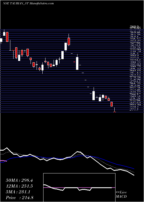  Daily chart Taurian Mps Limited