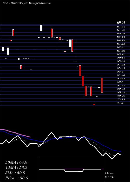  Daily chart TimescanLogistics