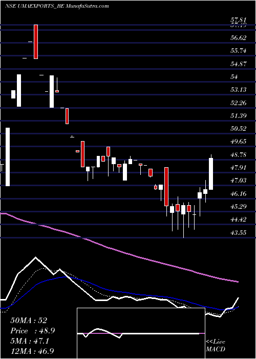  Daily chart Uma Exports Limited