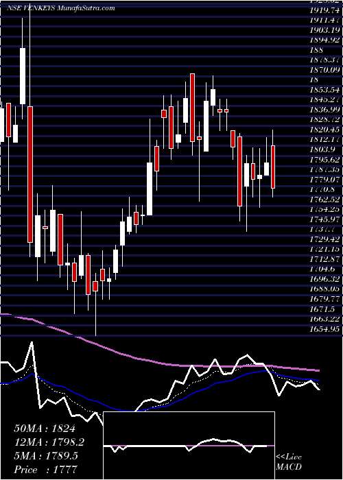  Daily chart Venky's (India) Limited