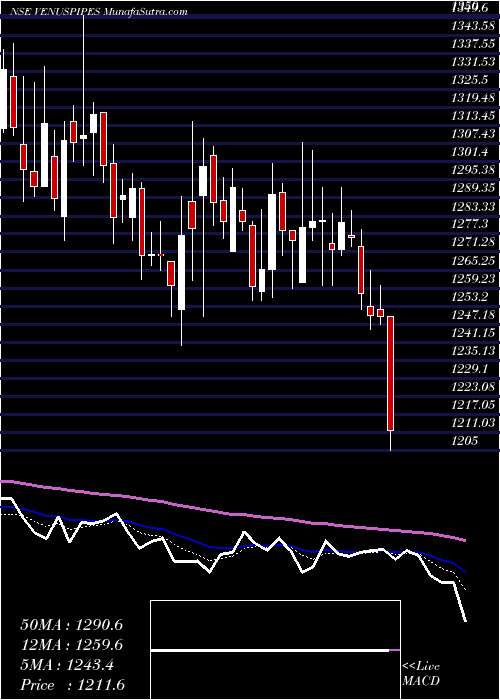  Daily chart Venus Pipes & Tubes Ltd