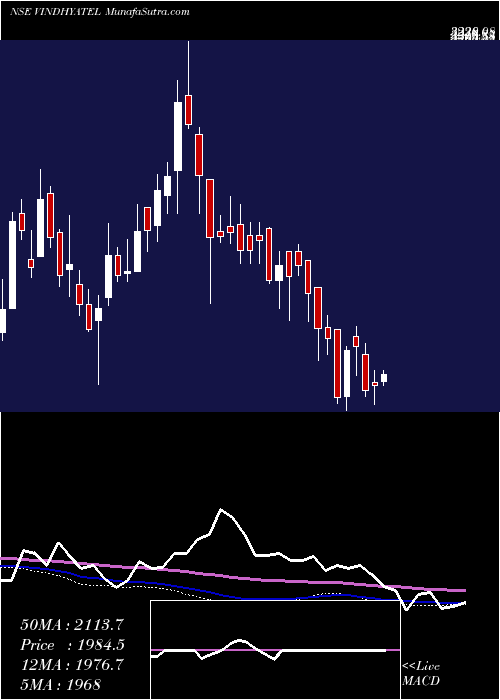  weekly chart VindhyaTelelinks