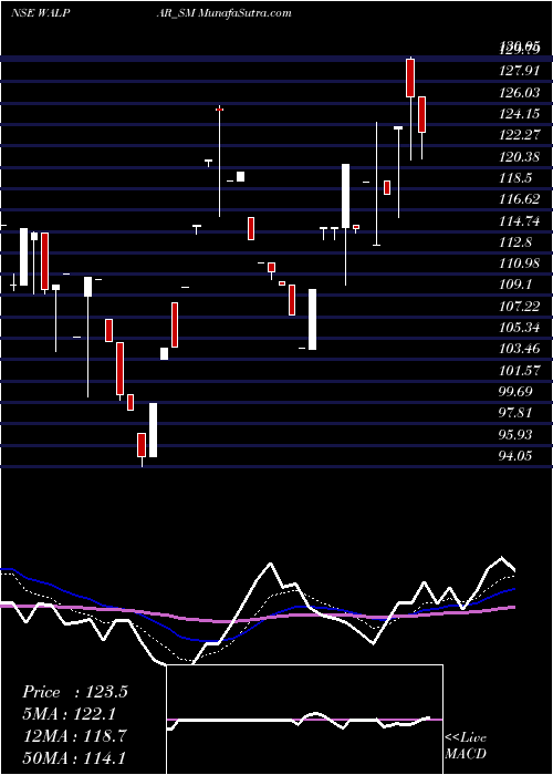  Daily chart Walpar Nutritions Limited