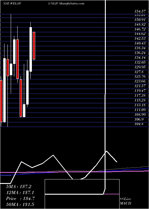  monthly chart WelspunLiving