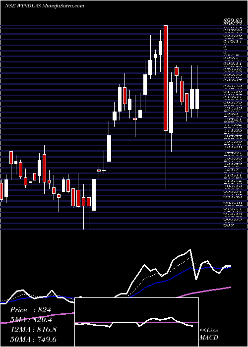  Daily chart WindlasBiotech