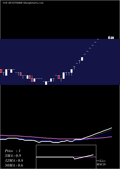  Daily chart Zenith Birla (India) Limited