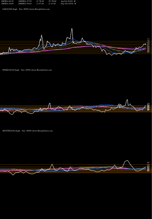 Trend of Hov Services HOVS TrendLines HOV Services Limited HOVS share NSE Stock Exchange 